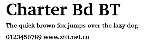 Charter Bd BT.ttf字體轉換器圖片