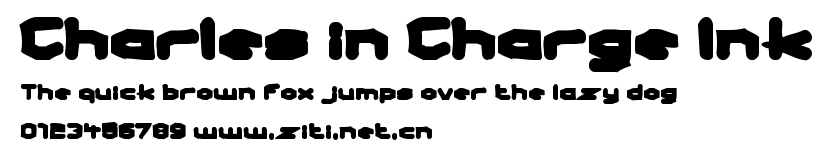 Charles in Charge Ink.ttf字體轉換器圖片