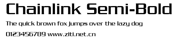 Chainlink Semi-Bold.ttf字體轉換器圖片
