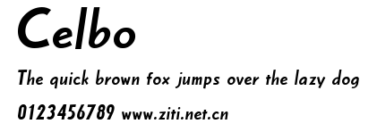 Celbo.ttf字體轉換器圖片