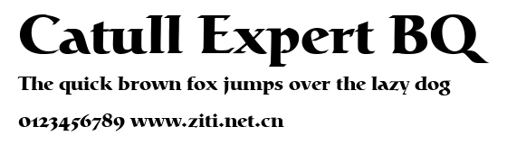 Catull Expert BQ.ttf字體轉換器圖片