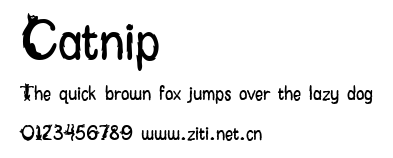 Catnip.ttf字體轉換器圖片