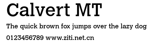 Calvert MT.ttf字體轉換器圖片