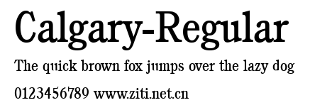 Calgary-Regular.ttf字體轉換器圖片
