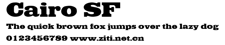 Cairo SF.ttf字體轉換器圖片