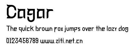 Cagar.otf字體轉換器圖片