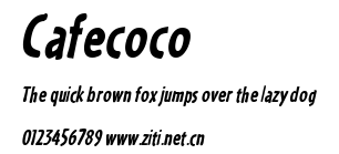 Cafecoco.ttf字體轉換器圖片