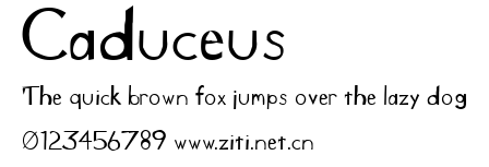 Caduceus.ttf字體轉換器圖片