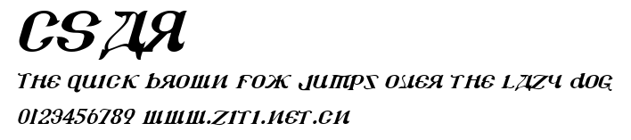 CSAR .ttf字體轉換器圖片