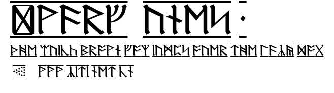 Dwarf Runes-1.ttf字體轉換器圖片