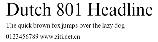 Dutch 801 Headline.otf