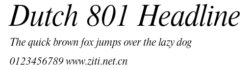 Dutch 801 Headline.otf