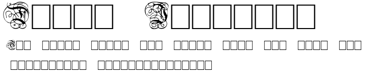 Dutch Initials.ttf字體轉換器圖片