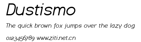 Dustismo.ttf字體轉換器圖片
