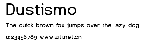 Dustismo.ttf字體轉換器圖片