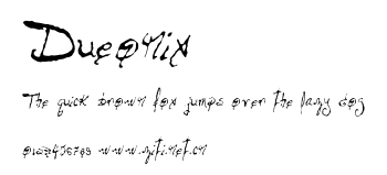 Dueonix.otf字體轉換器圖片