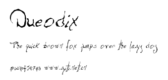 Dueodix.otf字體轉換器圖片