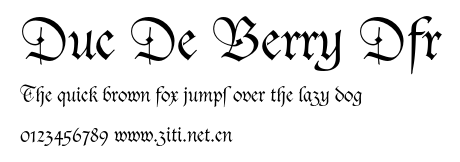 Duc De Berry Dfr.otf