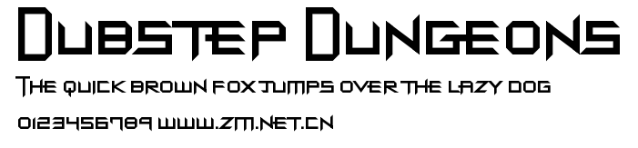 Dubstep Dungeons.otf字體轉換器圖片