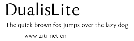 DualisLite.ttf字體轉換器圖片
