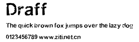 Draff.ttf字體轉換器圖片