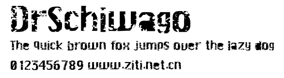 DrSchiwago.otf字體轉換器圖片
