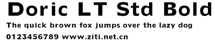Doric LT Std Bold.otf