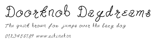 Doorknob Daydreams.ttf