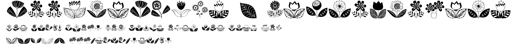 DoodleDings 2 RetroFlowers.ttf
