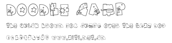 Doodle Camp.ttf字體轉換器圖片