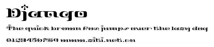 Django.otf字體轉換器圖片