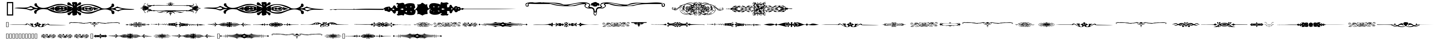 Dividers.ttf字體轉換器圖片