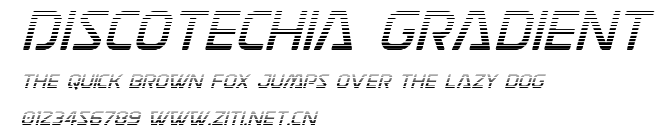 Discotechia Gradient.ttf字體轉換器圖片
