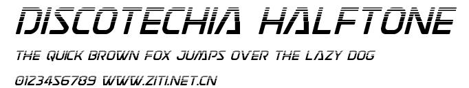 Discotechia Halftone.ttf字體轉換器圖片