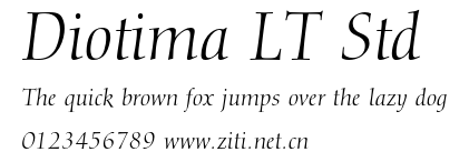 Diotima LT Std.otf