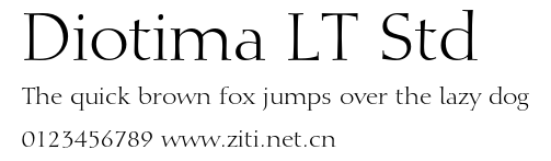 Diotima LT Std.otf