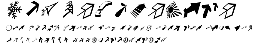 DingsbumsBats.ttf字體轉換器圖片
