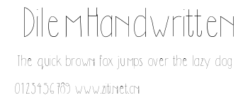 DilemHandwritten.ttf