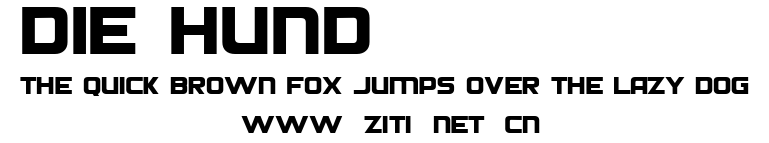 Die Hund.ttf字體轉換器圖片