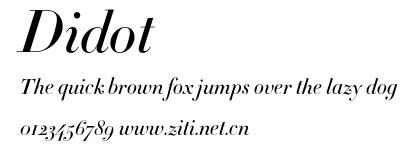 Didot.otf字體轉換器圖片