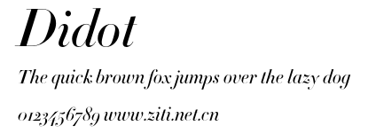 Didot.otf字體轉換器圖片