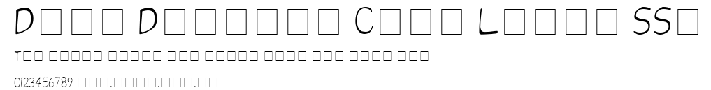 Dibs Display Caps Light SSi.ttf