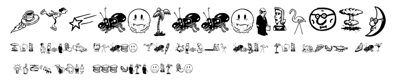 DfFontooniesITC.otf字體轉換器圖片