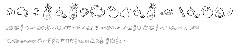 DF Delectables Plain.otf字體轉換器圖片