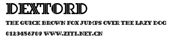 DextorD.ttf字體轉換器圖片
