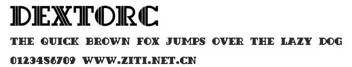 DextorC.ttf字體轉換器圖片