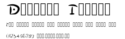 Destiny Island .ttf字體轉換器圖片