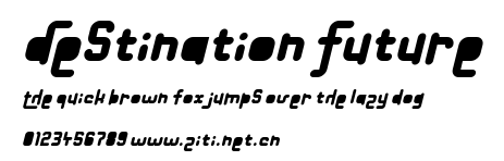 Destination Future.ttf字體轉換器圖片