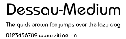 Dessau-Medium.ttf字體轉換器圖片