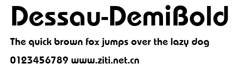 Dessau-DemiBold.ttf字體轉換器圖片